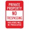 Signmission Safety Sign, 12 in Height, Aluminum, 24829 A-1218-24829 - alternate 1